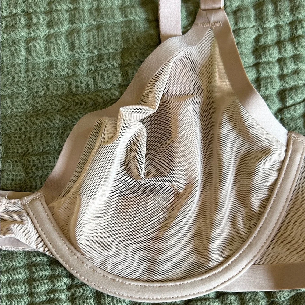 CUUP Pink and Cream Lace Bralette Set - Picture 5 of 5